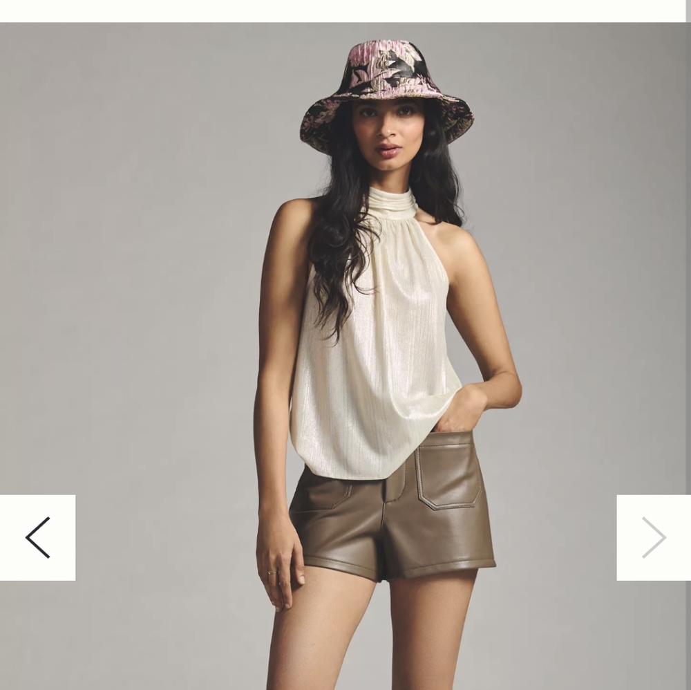 SUNDAY IN BROOKLYN shine halter top